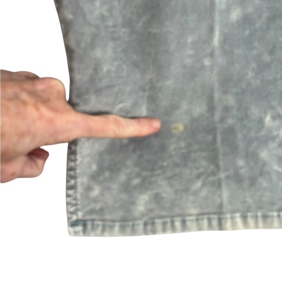 We The Free Crvy Blue White Velvet High Rise Flare Pants Women’s 29 Boho Hippie - Picture 13 of 13